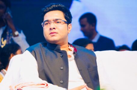 Mamata’s nephew Abhishek Banerjee faces BJP protest in Tripura
