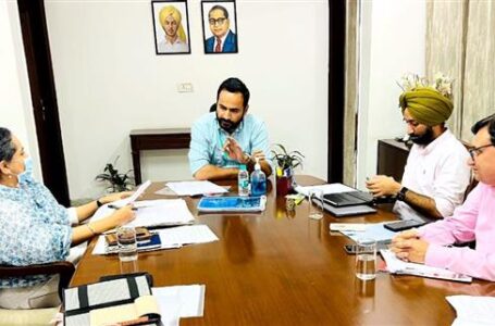 Gurmeet Singh Meet Hayer directs education department to constitute high level committee to probe irregularities in aided and private colleges