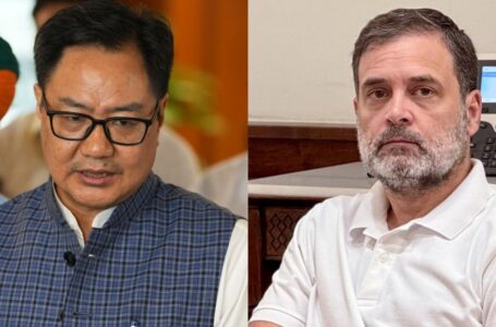 Pandemonium In Parliament As Rahul Gandhi’s RSS Remarks Evoke Kiren Rijiju’s Rebuttal